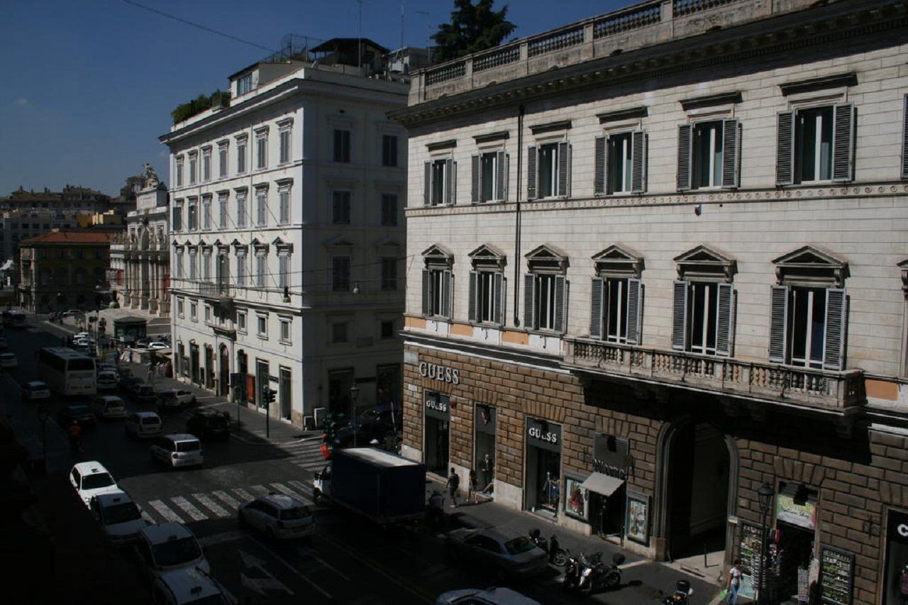 Hotel St. Moritz Róma Kültér fotó